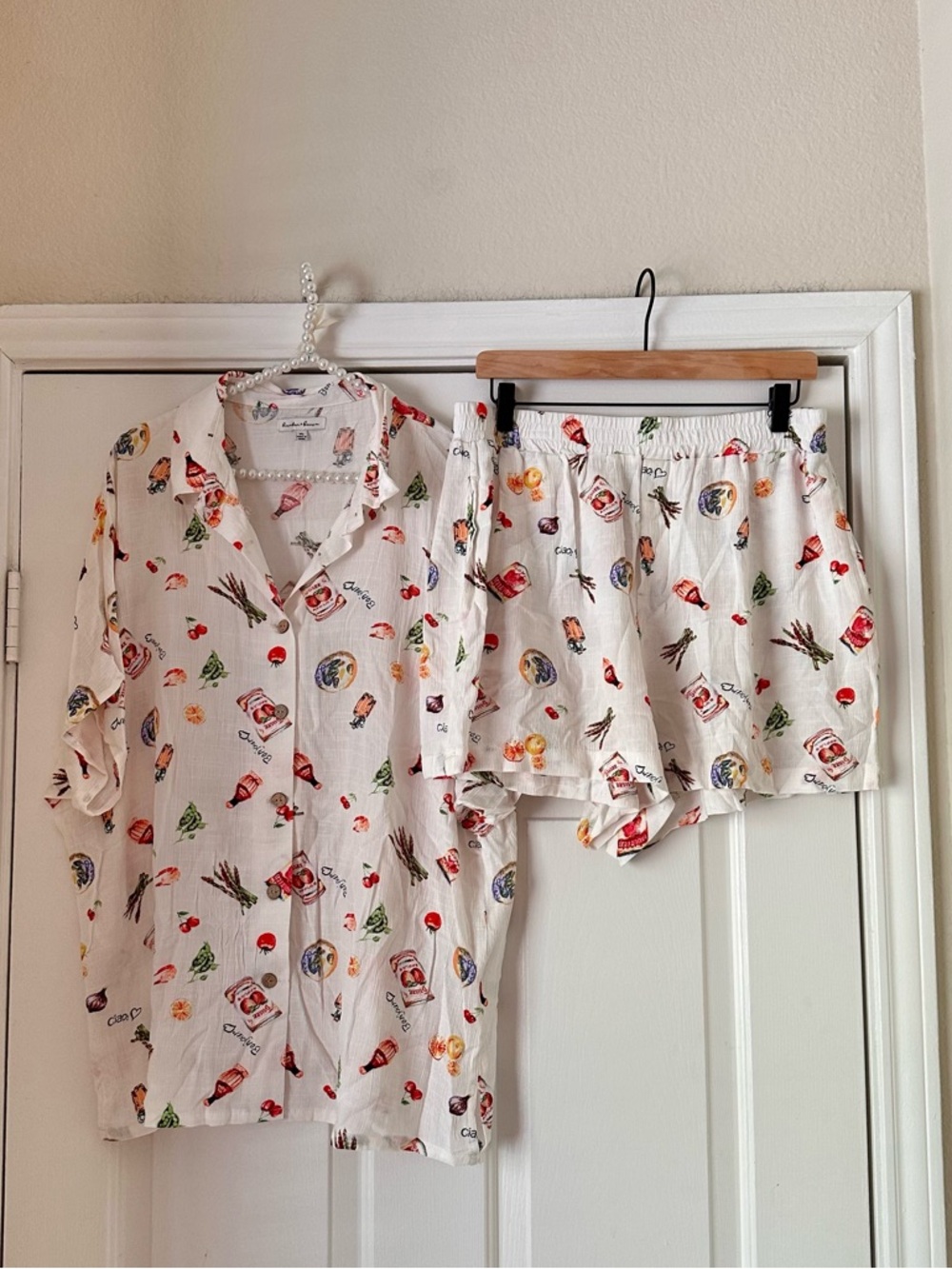 Hunter & Brown Foodie Print 2 PC Set